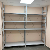 Стеллажи на зацепах - САМ УС (нагрузка на полку 200-300кг)