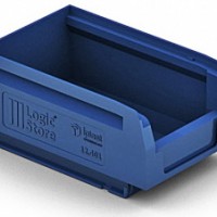 Ящик полимерный 12.401 синий (лоток складской)
