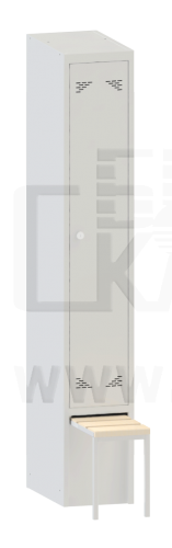 Шкаф гардеробный металлический типа ШОД: ШО 1С