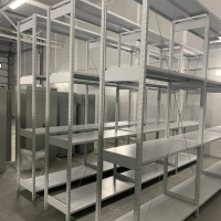 Стеллажи на зацепах - САМ УС (нагрузка на полку 200-300кг)