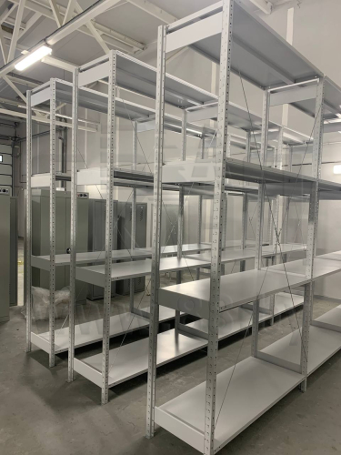 Стеллажи на зацепах - САМ УС (нагрузка на полку 200-300кг)