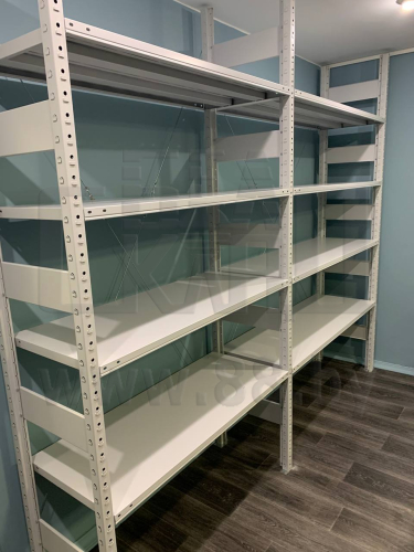 Стеллажи на зацепах - САМ УС (нагрузка на полку 200-300кг)